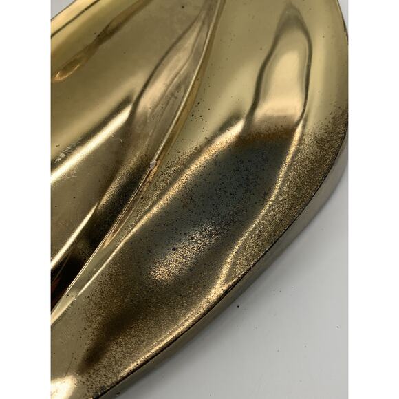 Vtg MCM Pair Syroco 7444 Gold Poppy Flower Wall Hanging Decor 1964 Read - Picture 3 of 14